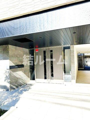 板橋区前野町２丁目の賃貸マンションのエントランス