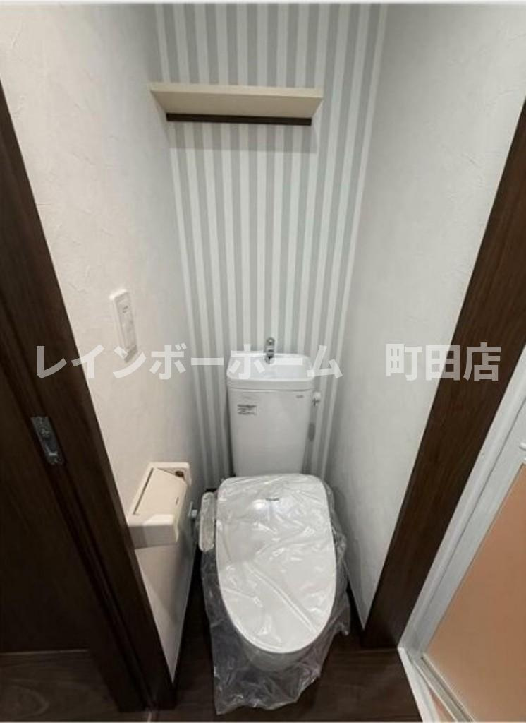 アバーロ橋本※初期費用分割後払いサービス利用可能物件のトイレ