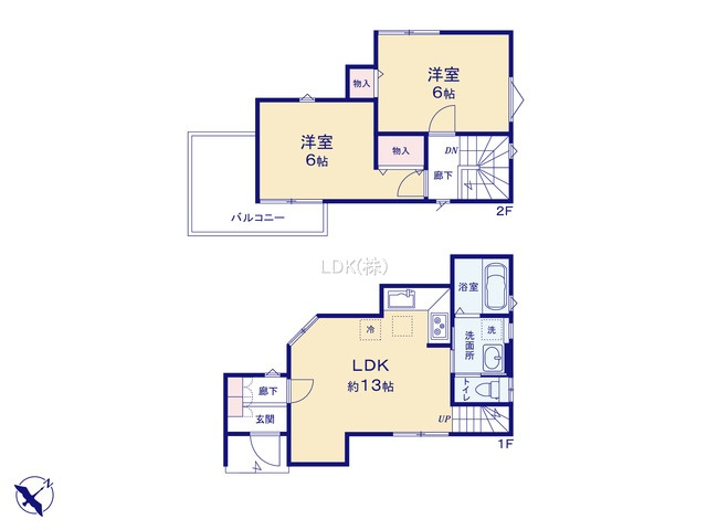 【間取り】 | 中古戸建／ふじみ野市大井中央２丁目