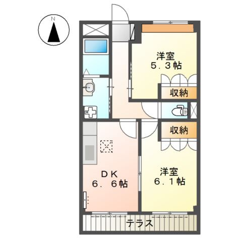 【間取り】 | シャルマンコート