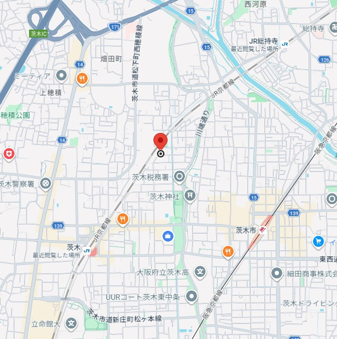 A-1薩摩マンションの地図