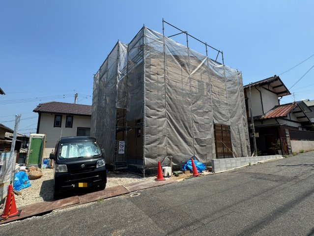 SUN COURTーサンコート－小倉南区志井4丁目【小倉南区　新築戸建て】の外観|現地撮影　2026,5,30　SUN COURTーサンコート－小倉南区志井4丁目【小倉南区　新築戸建て】
