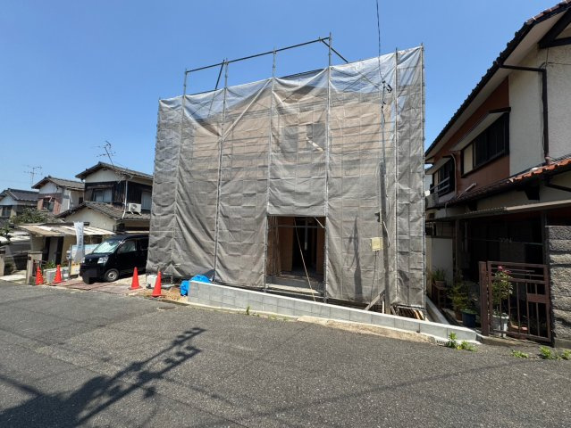 SUN COURTーサンコート－小倉南区志井4丁目【小倉南区　新築戸建て】の外観|現地撮影　2026,5,30　SUN COURTーサンコート－小倉南区志井4丁目【小倉南区　新築戸建て】