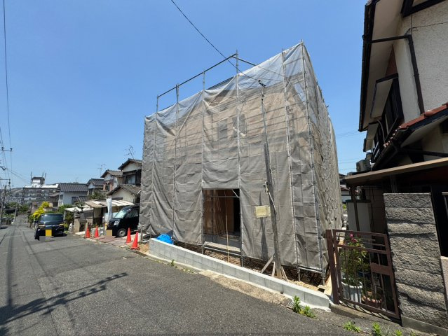 SUN COURTーサンコート－小倉南区志井4丁目【小倉南区　新築戸建て】の前面道路含む現地写真|現地撮影　2026,5,30　SUN COURTーサンコート－小倉南区志井4丁目【小倉南区　新築戸建て】