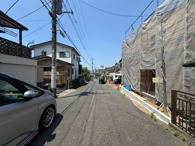 SUN COURTーサンコート－小倉南区志井4丁目【小倉南区　新築戸建て】の前面道路含む現地写真|現地撮影　2026,5,30　SUN COURTーサンコート－小倉南区志井4丁目【小倉南区　新築戸建て】