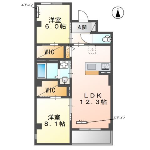 【間取り】 | (仮称)流山市駒木マンション