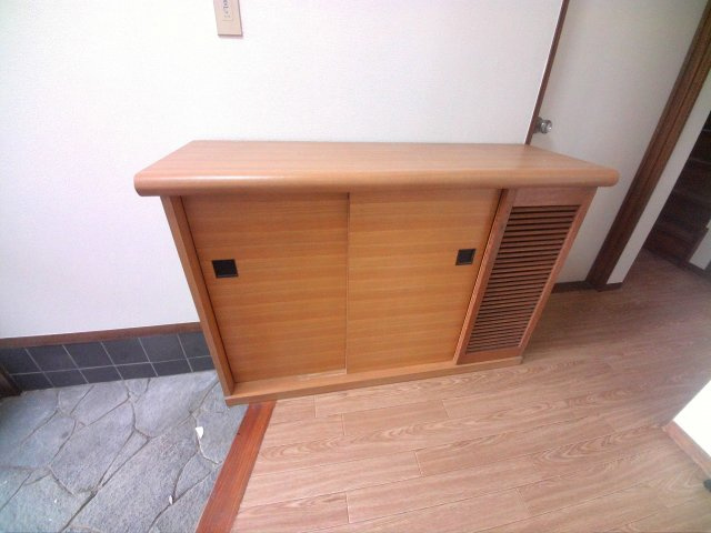 アキシム羽生貸家の玄関|下駄箱あります
前回募集時の写真です