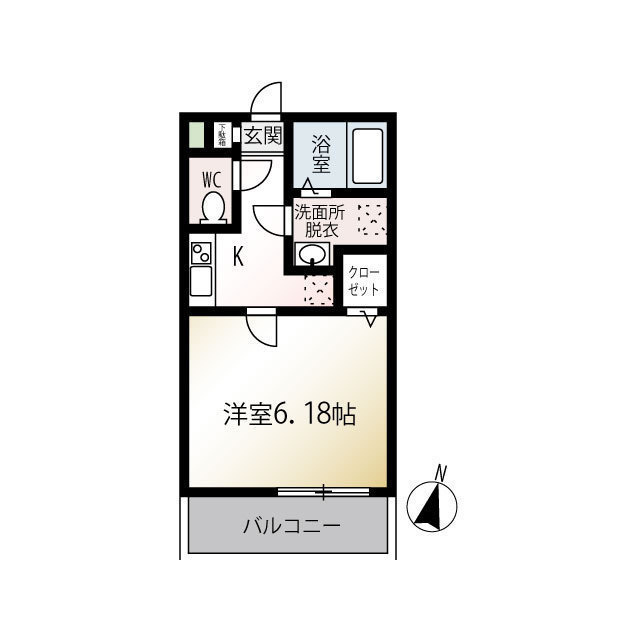 MQuarto西所沢の間取り
