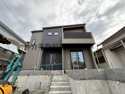 【外観】 | 神戸市須磨区若草町3丁目　新築戸建　仲介手数料無料！ | 須磨区若草町3　新築　仲介手数料無料！