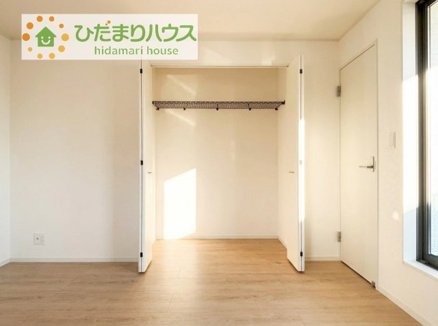 【収納】 | つくば市高見原第18　新築戸建 | 全室にクローゼットが付いていて、お部屋の住空間もスッキリ広々使えそうです(^^)