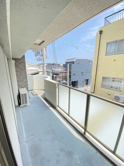 ラディウス武庫之荘のバルコニー