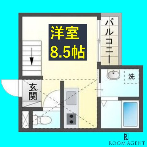 ラルク高畑の間取り