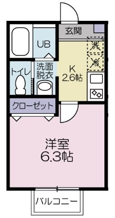 キャメル南鳩ヶ谷1丁目の間取り