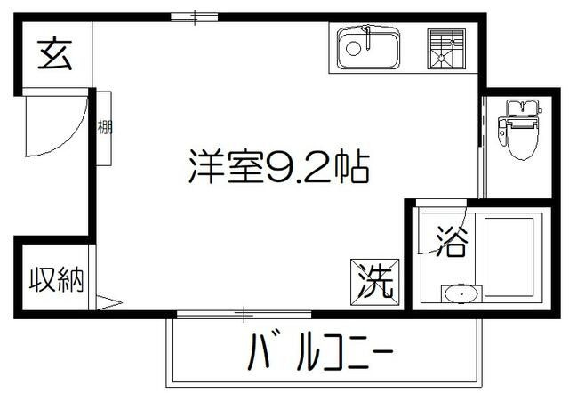 マツシタコーポの間取り