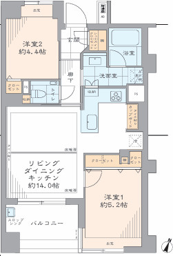 パーク・ホームズ市ヶ谷の間取り