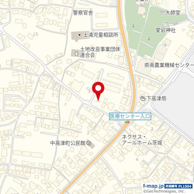 【地図】 | 中高津2丁目I貸地Ⅰ