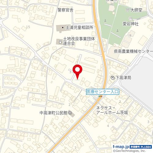 【地図】 | 中高津2丁目I貸地Ⅰ