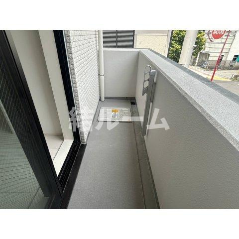 板橋区赤塚６丁目の賃貸マンションのバルコニー