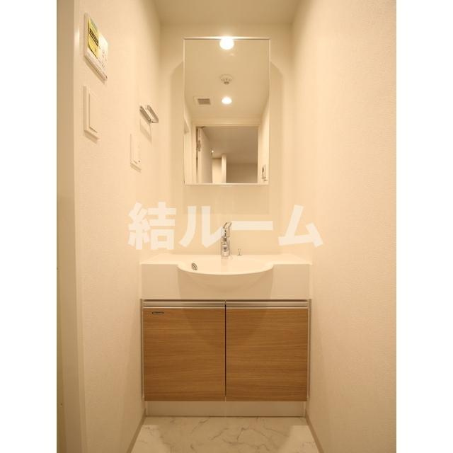 板橋区赤塚６丁目の賃貸マンションの洗面所