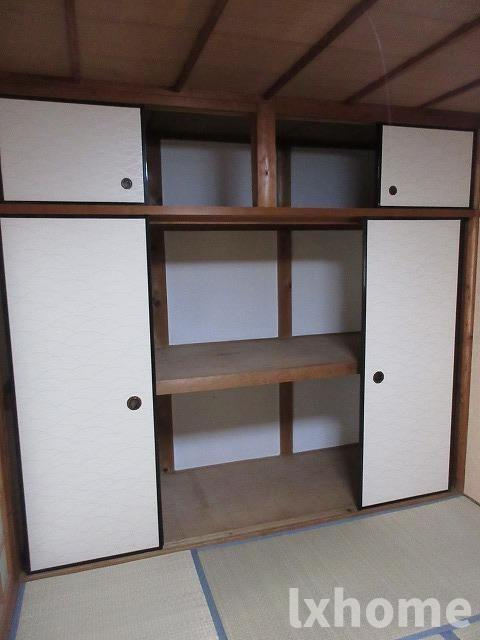 椿ハイツの収納|専用の収納スペースです