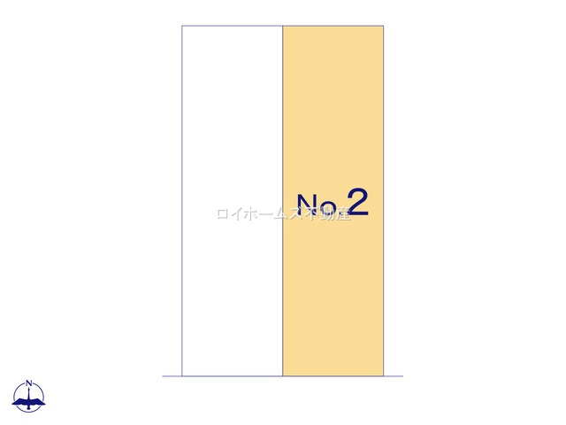 【区画図】 | 名古屋市中村区日ノ宮町４丁目78-1『仲介料無料』新築戸建て | 2号棟