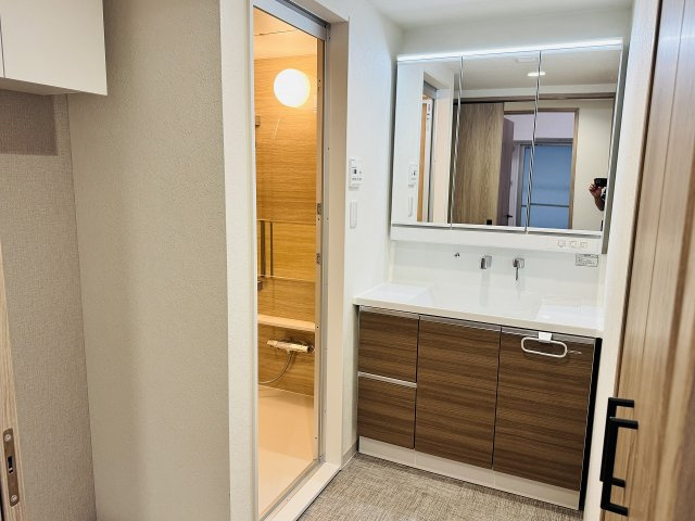 グエルスクエア八王子の脱衣所|～清潔感のある脱衣所～