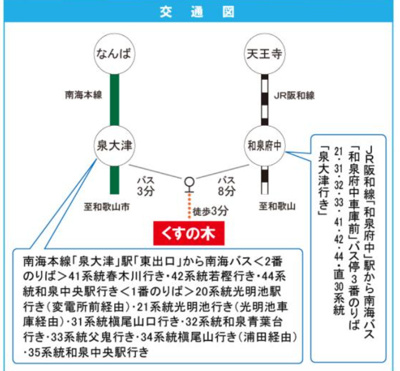 【地図】 | くすの木1号棟