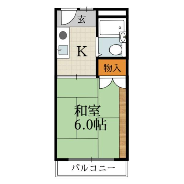 ハイツカメリアの間取り