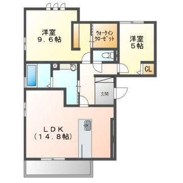 Ｅｓｐｅｒａｎｚａ(エスペランサ)の間取り