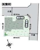 小田原市早川3丁目　中古一戸建てのその他|配置図
