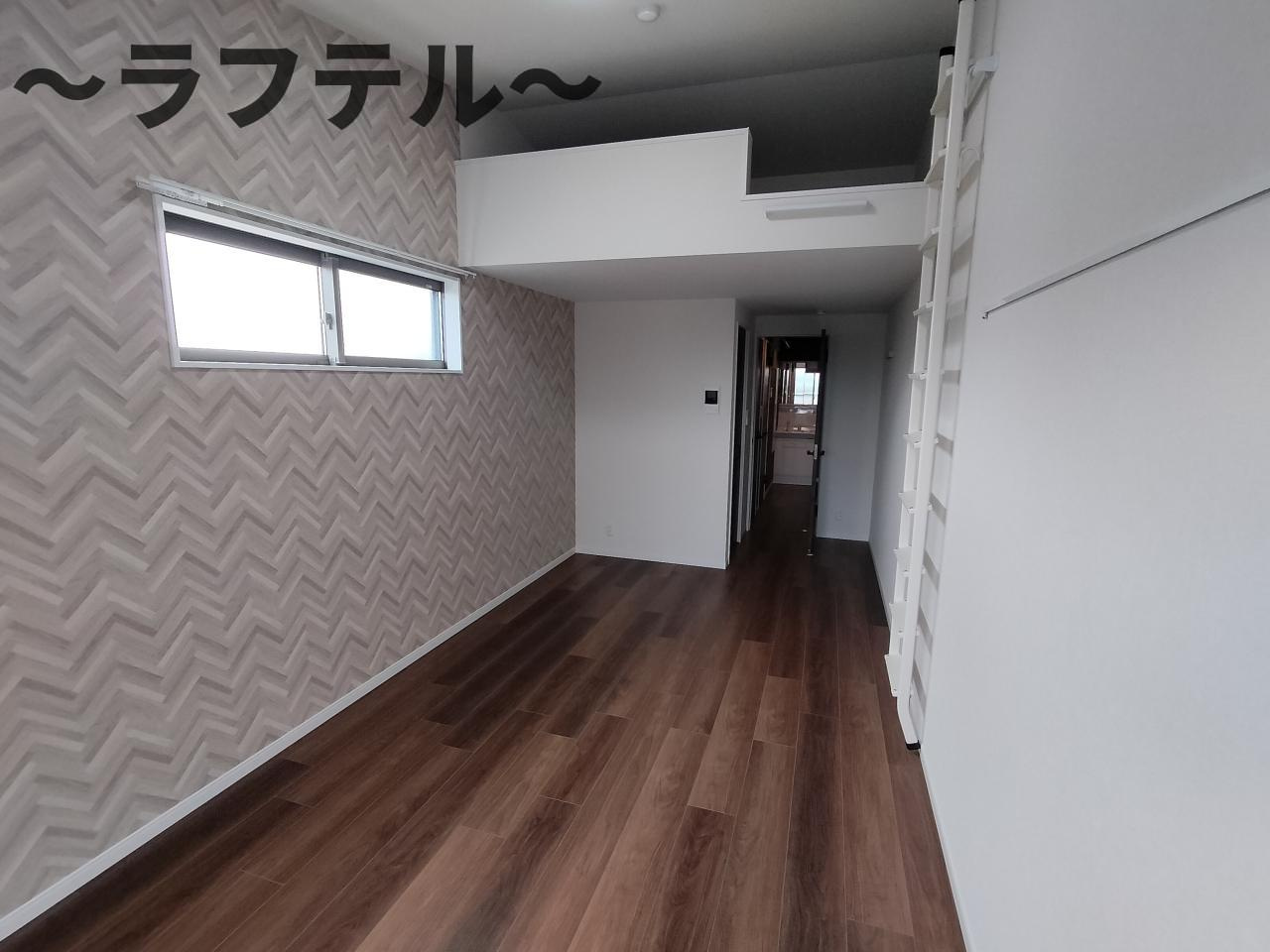 リベルタⅤの洋室|別号室イメージ、ロフトはありません。