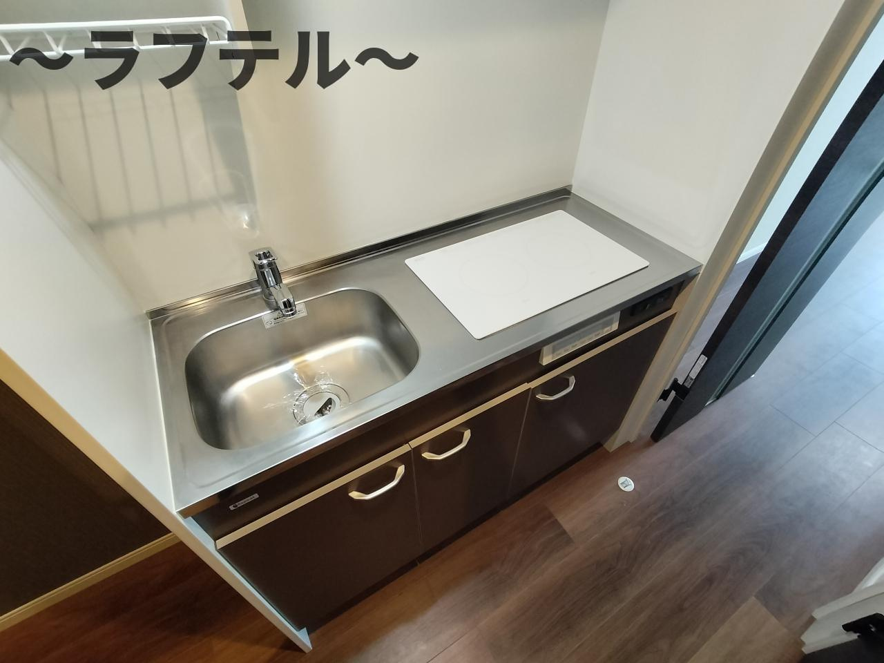リベルタⅤのキッチン|別号室イメージ、ロフトはありません。
