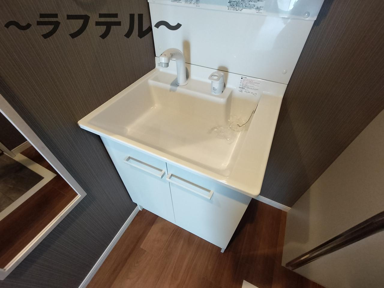 リベルタⅤの洗面所|別号室イメージ、ロフトはありません。