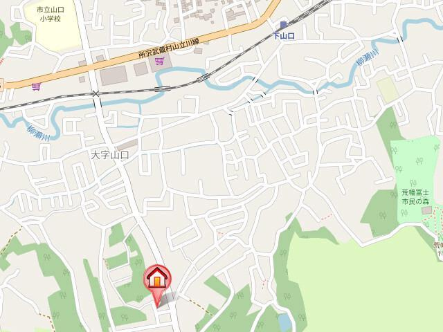 コートいずみの地図