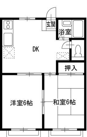 コートいずみの間取り