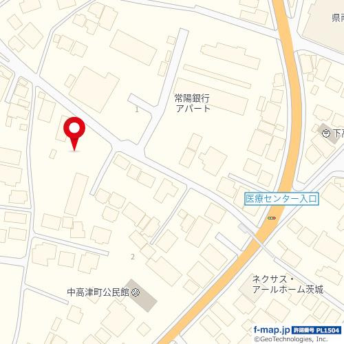【地図】 | 中高津2丁目I貸地Ⅱ