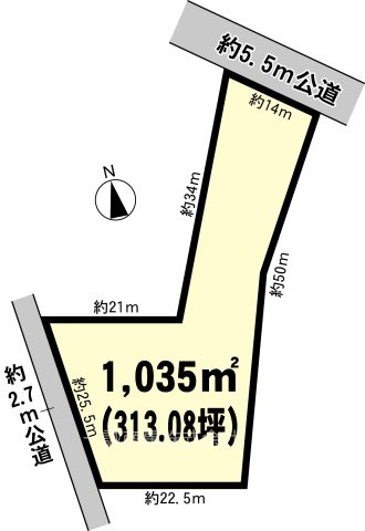 【間取り】 | 中高津2丁目I貸地Ⅱ