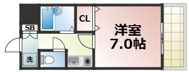 【間取り】 | グランデージ今里　仲介手数料無料