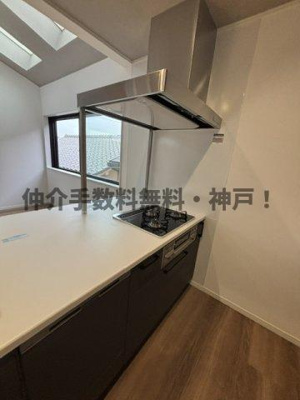【キッチン】 | 神戸市垂水区舞子台1丁目　新築戸建　仲介手数料無料！ | 使いやすいキッチンです