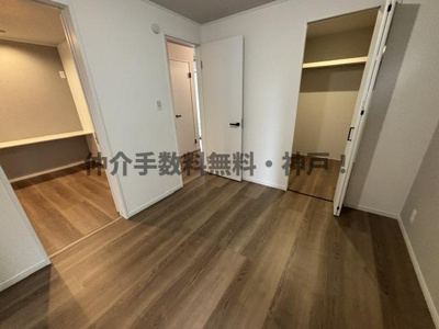 【洋室】 | 神戸市垂水区舞子台1丁目　新築戸建　仲介手数料無料！ | きれいな洋室です