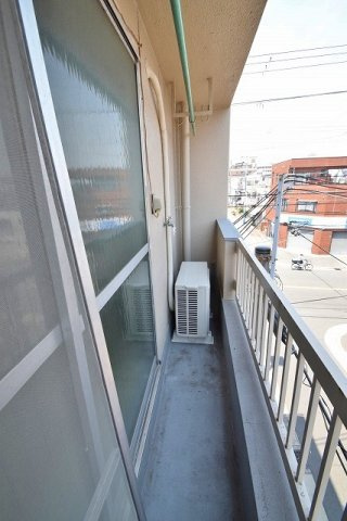 岩本マンションのバルコニー