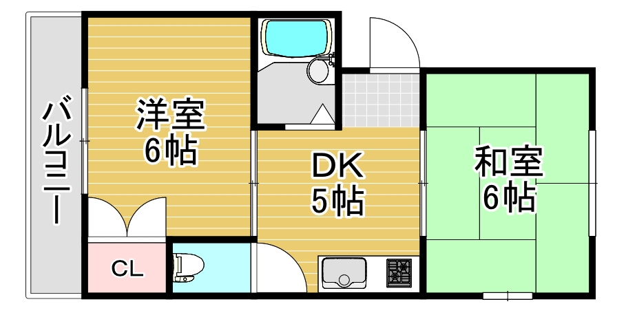 岩本マンションの間取り