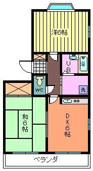 エムハイツの間取り