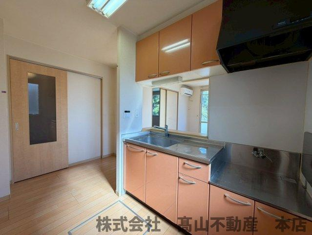 三洋タウン岡垣Cのキッチン
