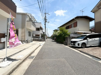 【前面道路含む現地写真】 | 高槻市西町　中古戸建
