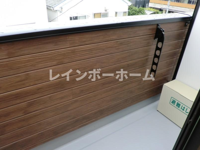 江戸川BASEのバルコニー