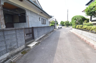 【前面道路含む現地写真】 | 霧島市国分姫城