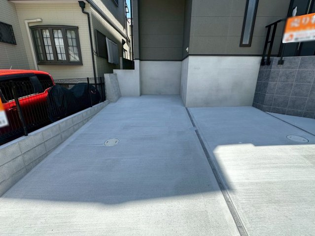 神戸市垂水区舞子台１丁目新築戸建の駐車場