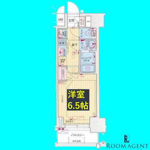 プレサンス広小路通今池の間取り