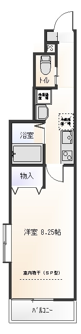 トレジャー北小岩の間取り